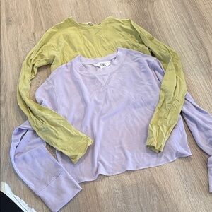 Athleta Long Sleeve Tees - Lot of size 12 girls